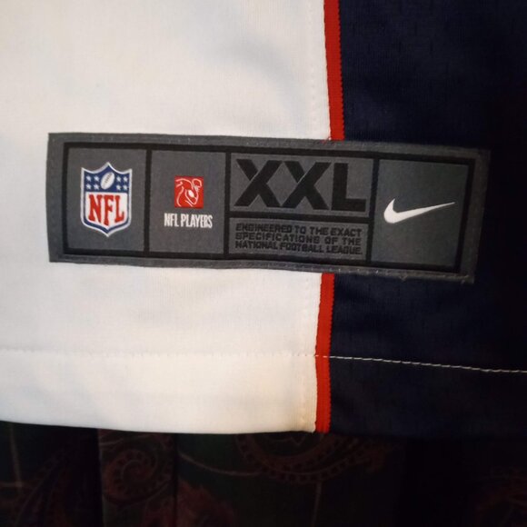 NIKE BRADY NEW ENGLAND PATRIOTS SUPER BOWL LIII 53 WHITE NFL ON FIELD JERSEY XXL - Picture 6 of 11
